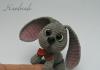 Вязание игрушки — кролика крючком Вязаный кролик